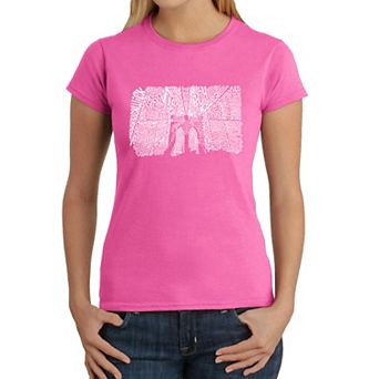 Brooklyn Bridge - Women's Word Art T-Shirt