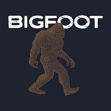 Bigfoot - Large Word Art Tote Bag