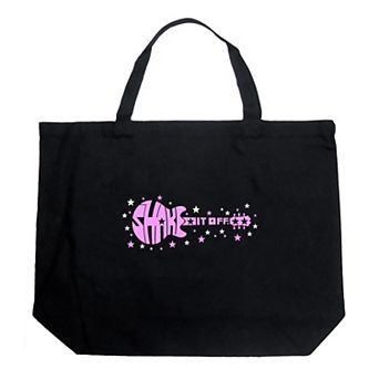 Shake it Off - Large Word Art Tote Bag