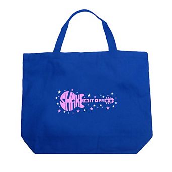Shake it Off - Large Word Art Tote Bag