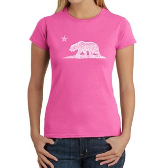 California Bear - Women's Word Art T-Shirt