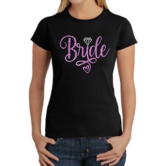 Bride - Women's Word Art T-Shirt