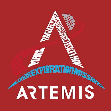 NASA Artemis Logo - Large Word Art Tote Bag