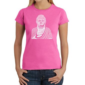 Buddha - Women's Word Art T-Shirt