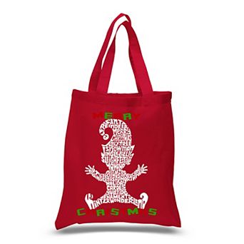 Christmas Elf - Small Word Art Tote Bag