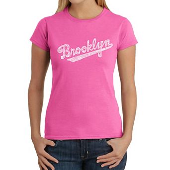 Brooklyn Neighborhoods - Women's Word Art T-Shirt