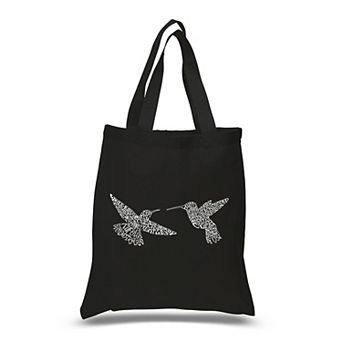 Hummingbirds - Small Word Art Tote Bag