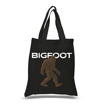 Bigfoot - Small Word Art Tote Bag