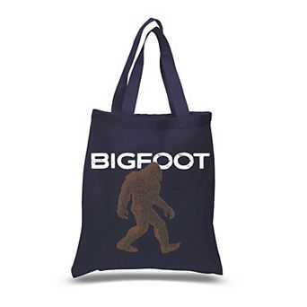 Bigfoot - Small Word Art Tote Bag