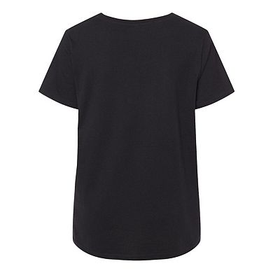 Lat Curvy Collection Women's Fine Jersey Tee