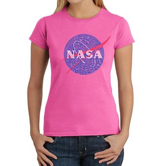 NASA's Most Notable MissionsWomen's Word Art T-Shirt