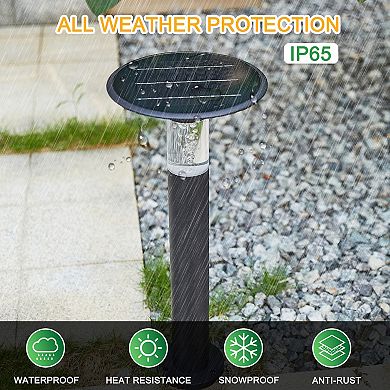 F.C Design Solar Lawn Light with Dimmable LED - Energy-Efficient Outdoor Lighting for Your Garden, Lawn