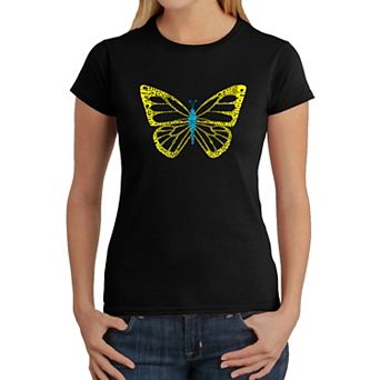 Butterfly - Women's Word Art T-Shirt