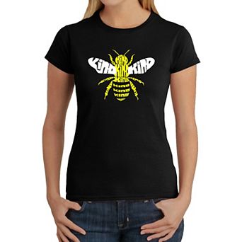 Bee Kind - Women's Word Art T-Shirt
