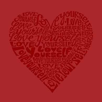 Love Yourself - Large Word Art Tote Bag