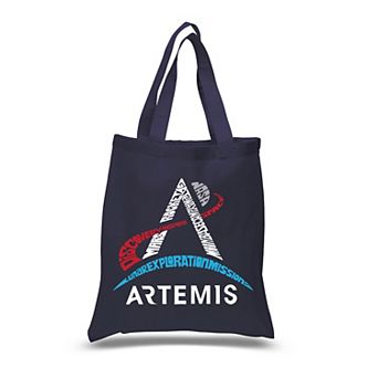 NASA Artemis Logo - Small Word Art Tote Bag