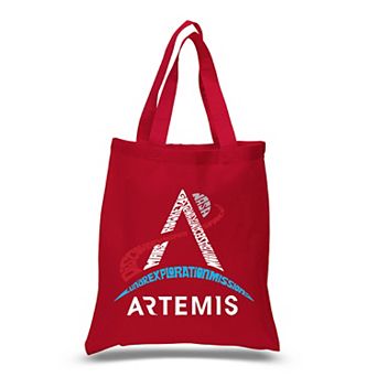 NASA Artemis Logo - Small Word Art Tote Bag