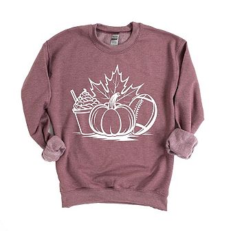 Fall Collage Sweatshirt