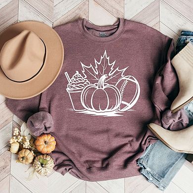 Fall Collage Sweatshirt