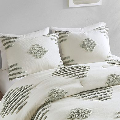 INK+IVY Tahli 3-Piece Cotton Blend Chenille Comforter Set