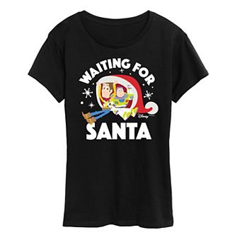 Disney / Pixar's Toy Story Women's Waiting For Santa Graphic Tee