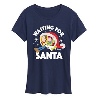 Disney / Pixar's Toy Story Women's Waiting For Santa Graphic Tee