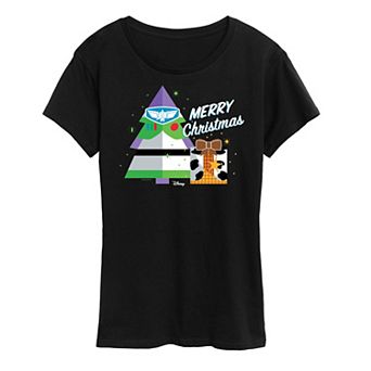 Disney / Pixar's Toy Story Women's Merry Christmas Graphic Tee