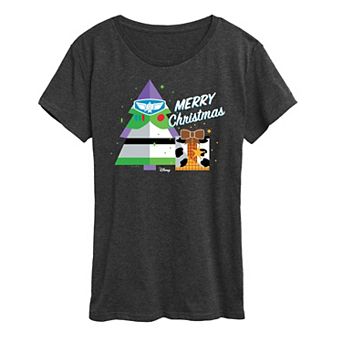 Disney / Pixar's Toy Story Women's Merry Christmas Graphic Tee