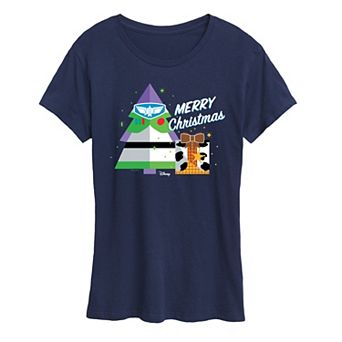 Disney / Pixar's Toy Story Women's Merry Christmas Graphic Tee