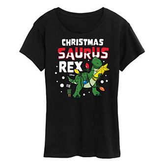 Disney / Pixar's Toy Story Women's Christmas Saurus Rex Graphic Tee
