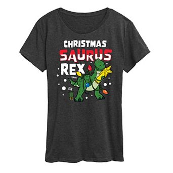 Disney / Pixar's Toy Story Women's Christmas Saurus Rex Graphic Tee
