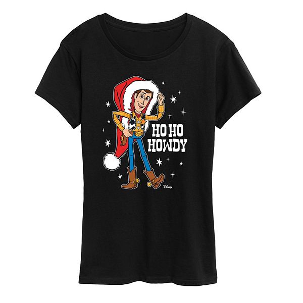 Disney / Pixar's Toy Story Women's Woody Ho Ho Howdy Graphic Tee