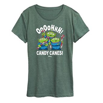 Disney / Pixar's Toy Story Women's Oooohhh Candy Canes Graphic Tee