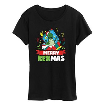 Disney / Pixar's Toy Story Women's Merry Rexmas Graphic Tee