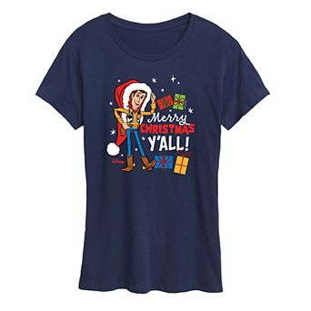 Disney / Pixar's Toy Story Women's Christmas Woody Graphic Tee