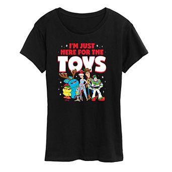 Disney / Pixar's Toy Story Women's Here For The Toys Graphic Tee