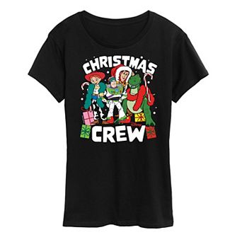 Disney / Pixar's Toy Story Women's Christmas Crew Graphic Tee