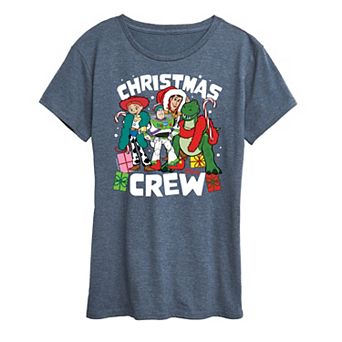 Disney / Pixar's Toy Story Women's Christmas Crew Graphic Tee