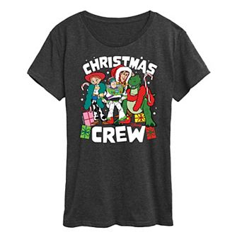 Disney / Pixar's Toy Story Women's Christmas Crew Graphic Tee