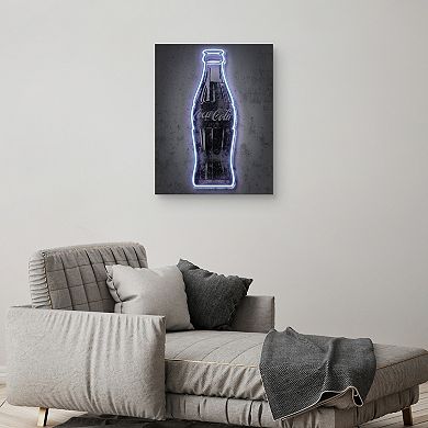 Coca Cola Glow Canvas Wall Decor
