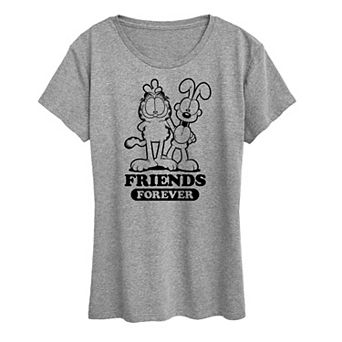 Women's Garfield Friends Forever Graphic Tee