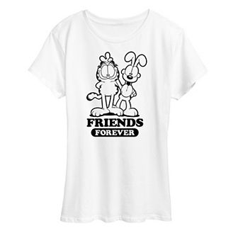 Women's Garfield Friends Forever Graphic Tee
