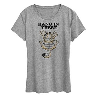 Women's Garfield Hang In There Graphic Tee