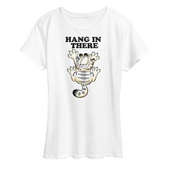 Women's Garfield Hang In There Graphic Tee