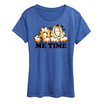 Women's Garfield Me Time Sketch Graphic Tee