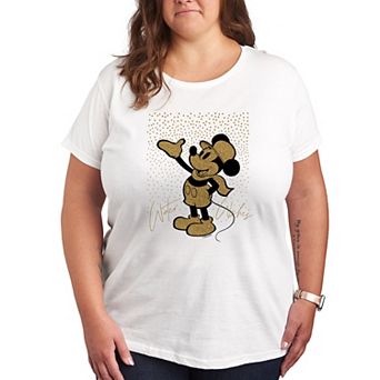 Disney's Mickey Mouse Plus Winter Wishes Sparkle Graphic Tee