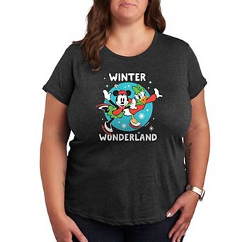 Disney's Minnie Mouse & Daisy Duck Plus Ice Skating Graphic Tee