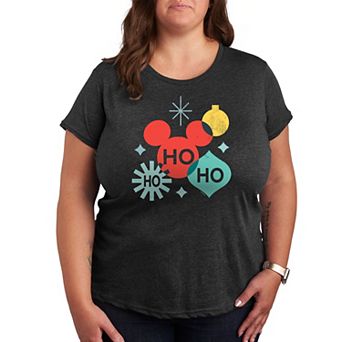 Disney's Mickey Mouse Plus Ho Ho Ho Graphic Tee