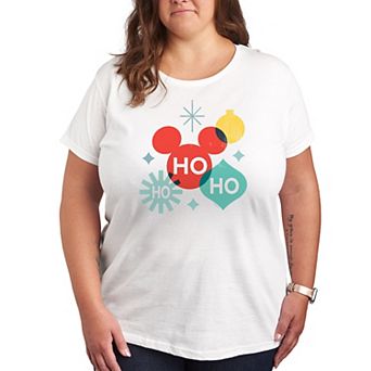 Disney's Mickey Mouse Plus Ho Ho Ho Graphic Tee