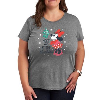 Disney's Minnie Mouse Plus Mistletoe Graphic Tee